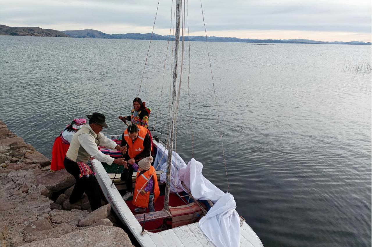 Hospedaje Rural La Florida En Llachon, Titicaca Πούνο Εξωτερικό φωτογραφία